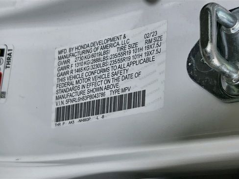 Used 2023 Honda Odyssey Touring image 33