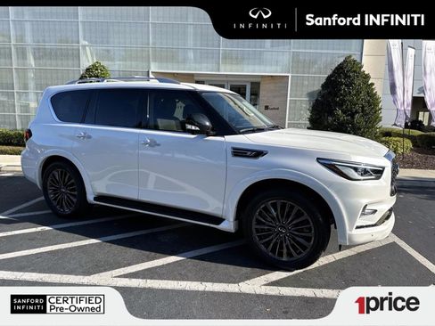Certified 2023 INFINITI QX80 Premium Select w/ Cargo Package image 1