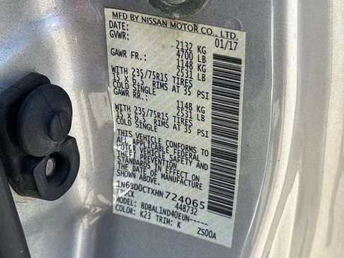 Used 2017 Nissan Frontier S RWD image 8