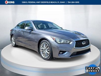Used 2019 INFINITI Q50 Luxe w/ Essential Package (3.0T Luxe)