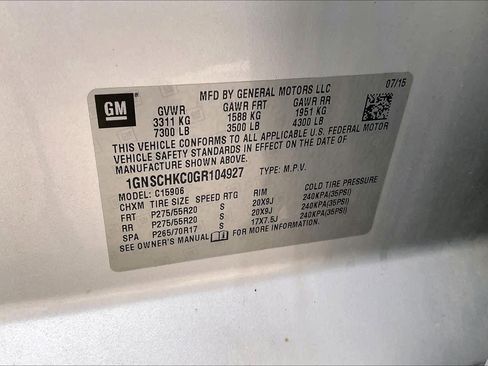 Used 2016 Chevrolet Suburban LT w/ Max Trailering Package image 34