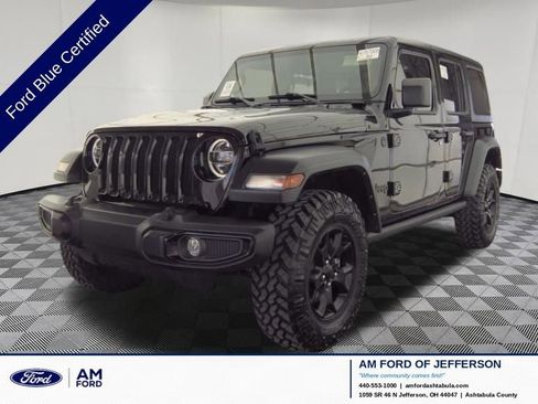 Used 2022 Jeep Wrangler Unlimited Sport image 1