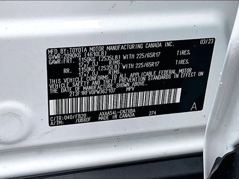 Used 2023 Toyota RAV4 LE AWD/4WD image 36