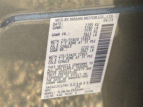 Certified 2024 Nissan Murano SL image 11