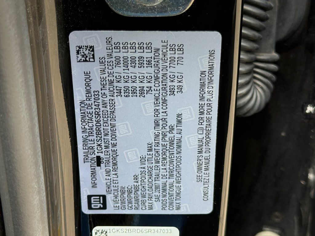Used 2025 GMC Yukon Elevation w/ Technology Package AWD/4WD image 30