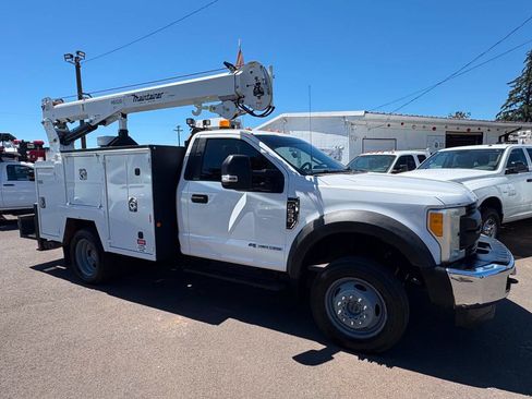 Used 2017 Ford F550 4x4 Regular Cab Super Duty w/ Power Equipment Group image 2