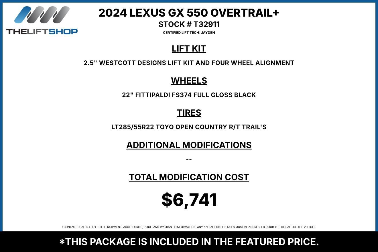 Used 2024 Lexus GX 550 AWD/4WD image 2