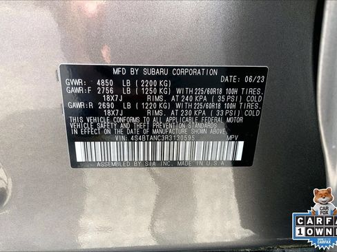 Certified 2024 Subaru Outback Limited AWD/4WD image 33