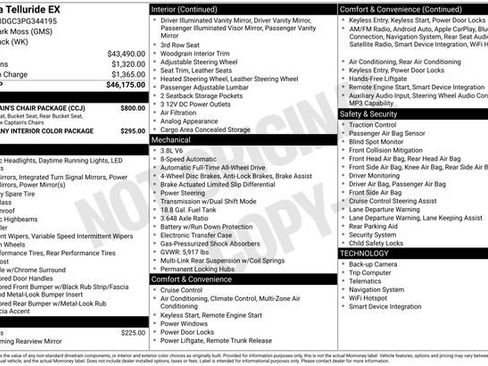 Used 2023 Kia Telluride EX w/ EX Captain's Chair Package image 10