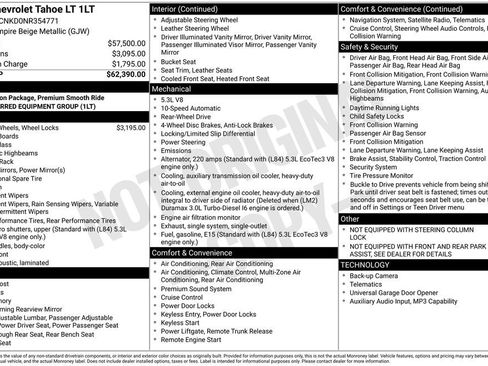 Used 2022 Chevrolet Tahoe LT image 3