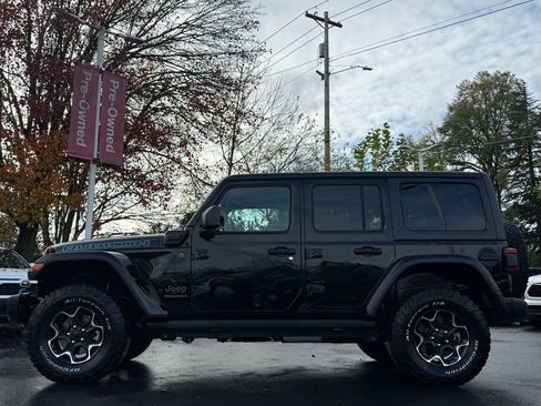 Used 2023 Jeep Wrangler Unlimited Rubicon 4xe w/ Steel Bumper Group image 2