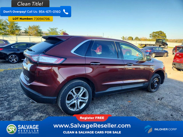 Used 2015 Ford Edge Titanium w/ Technology Package FWD image 4