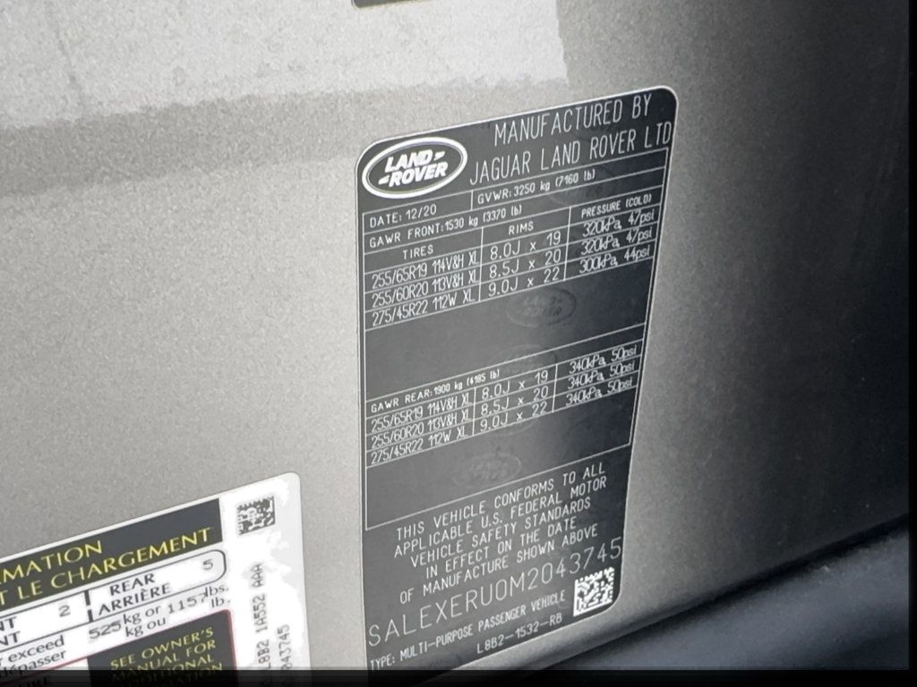 Used 2021 Land Rover Defender 110 X AWD/4WD image 56