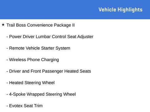 New 2026 Chevrolet Colorado Trail Boss AWD/4WD image 10