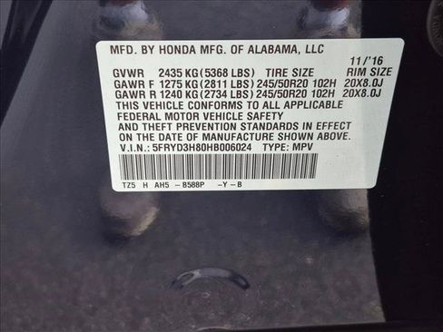 Used 2017 Acura MDX FWD w/ Advance Package image 22