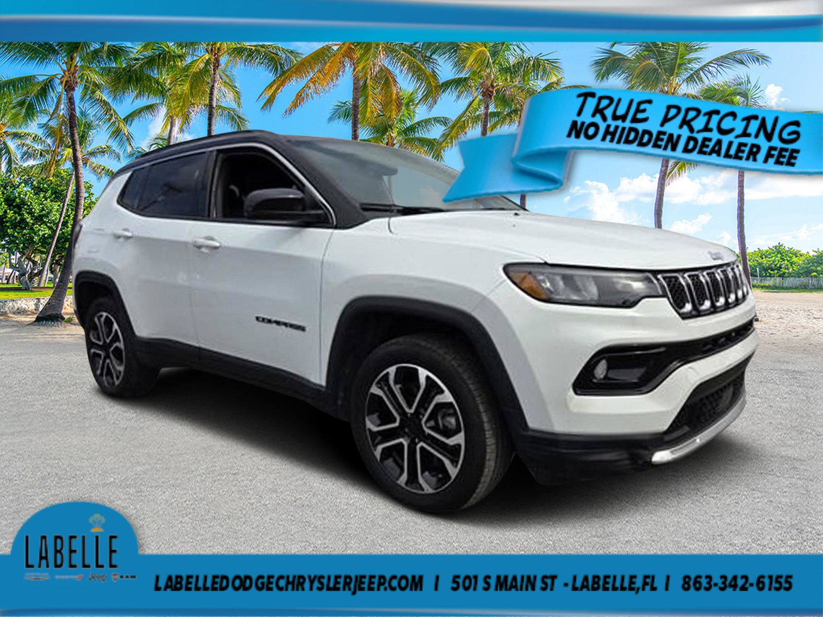 Used 2023 Jeep Compass Limited AWD/4WD image 1