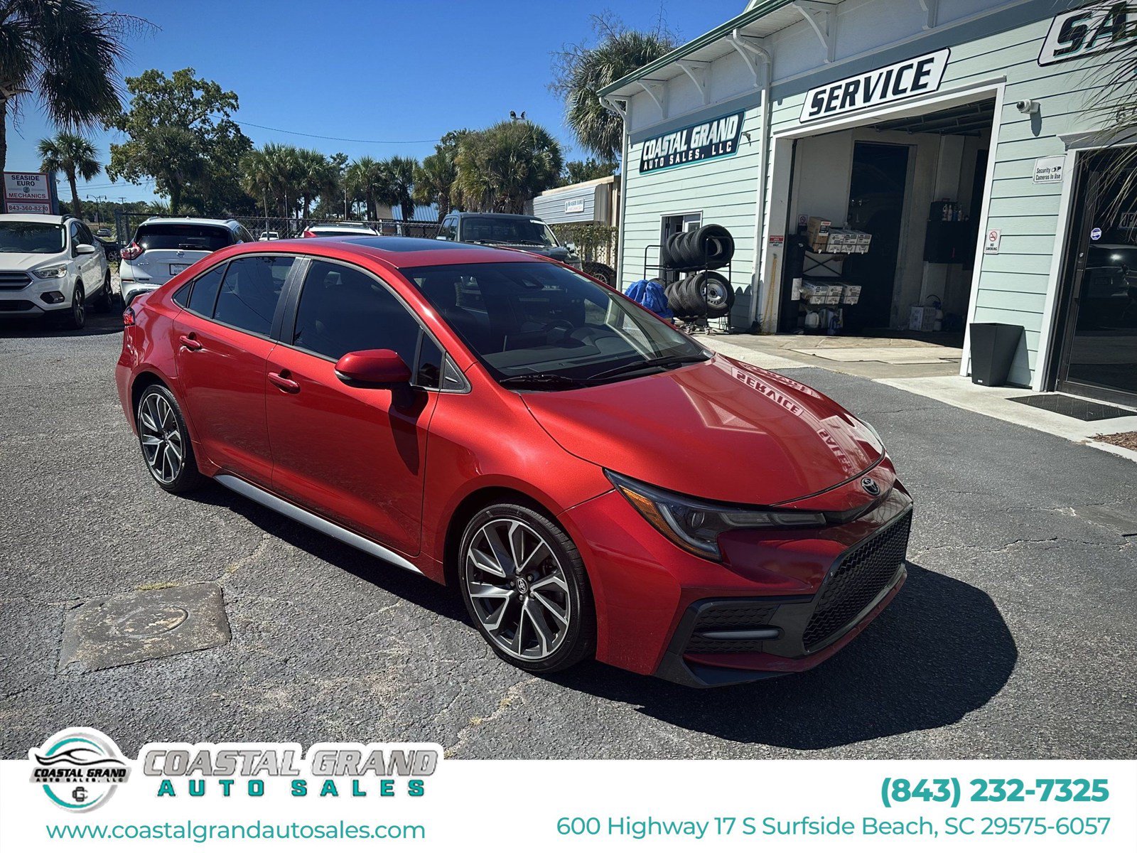 Used 2021 Toyota Corolla SE FWD image 1