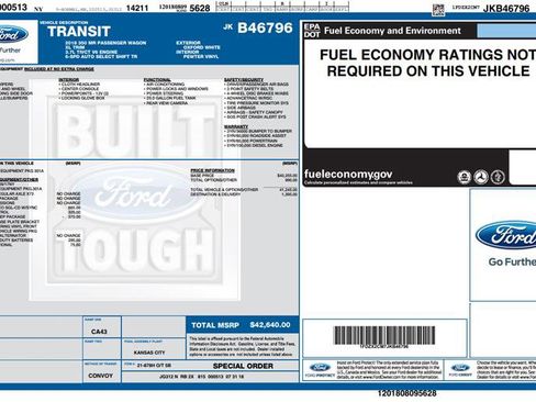 Used 2018 Ford Transit 350 XL RWD image 3