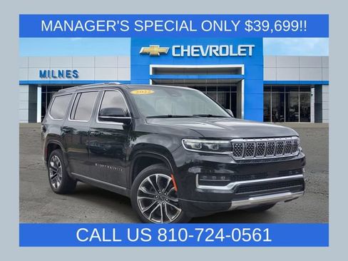 Used 2022 Jeep Grand Wagoneer Series III w/ Rear Seat Video Group 1 AWD/4WD image 1