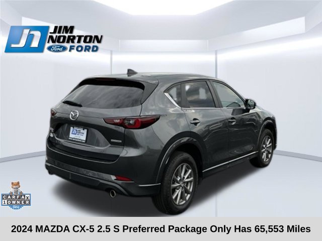 Used 2024 MAZDA CX-5 AWD 2.5 S w/ Preferred Package image 4