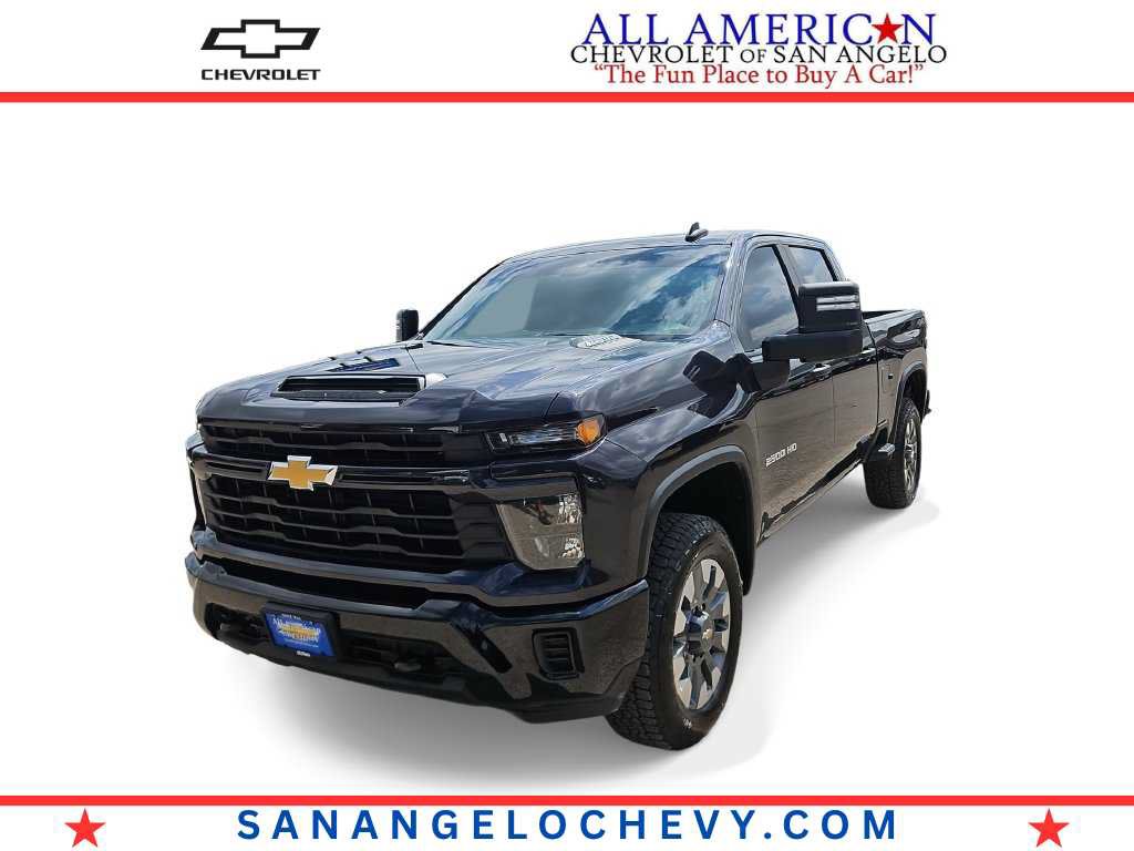Used 2024 Chevrolet Silverado 2500 Custom w/ Custom Convenience Package AWD/4WD image 1