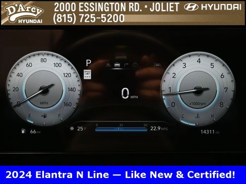 Certified 2024 Hyundai Elantra N Line image 9