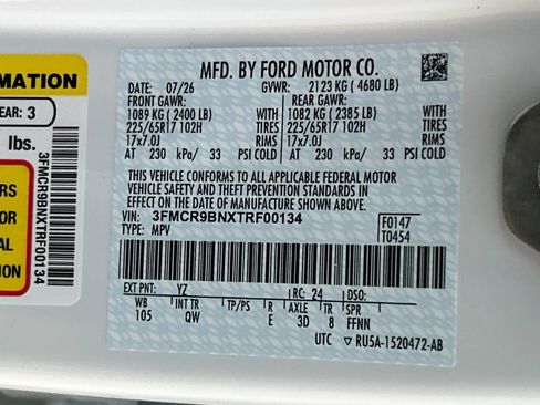 New 2026 Ford Bronco Sport Big Bend AWD/4WD image 20