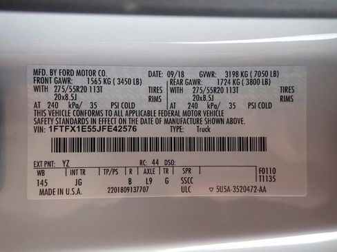 Used 2018 Ford F150 XL w/ Equipment Group 101A Mid image 13