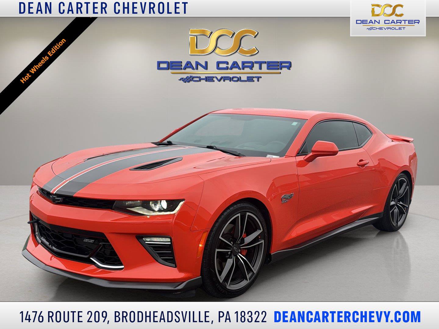Certified 2018 Chevrolet Camaro SS w/ Hot Wheels Edition RWD image 1