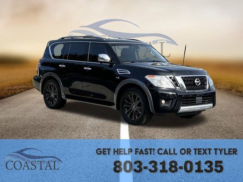 Used 2017 Nissan Armada Platinum w/ Captain Seat Package image 3