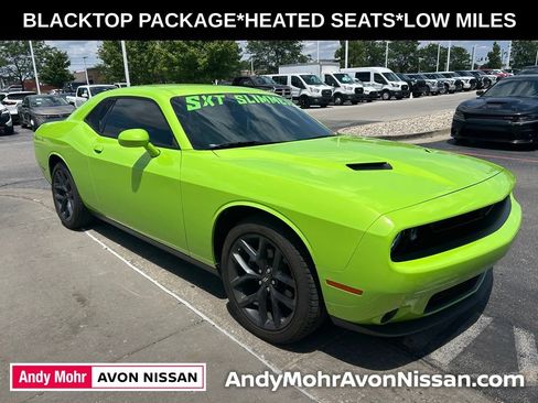 Used 2023 Dodge Challenger SXT w/ Blacktop Package RWD image 1