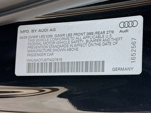 Used 2026 Audi A5 2.0T Premium Plus w/ Premium Plus Package AWD/4WD image 47