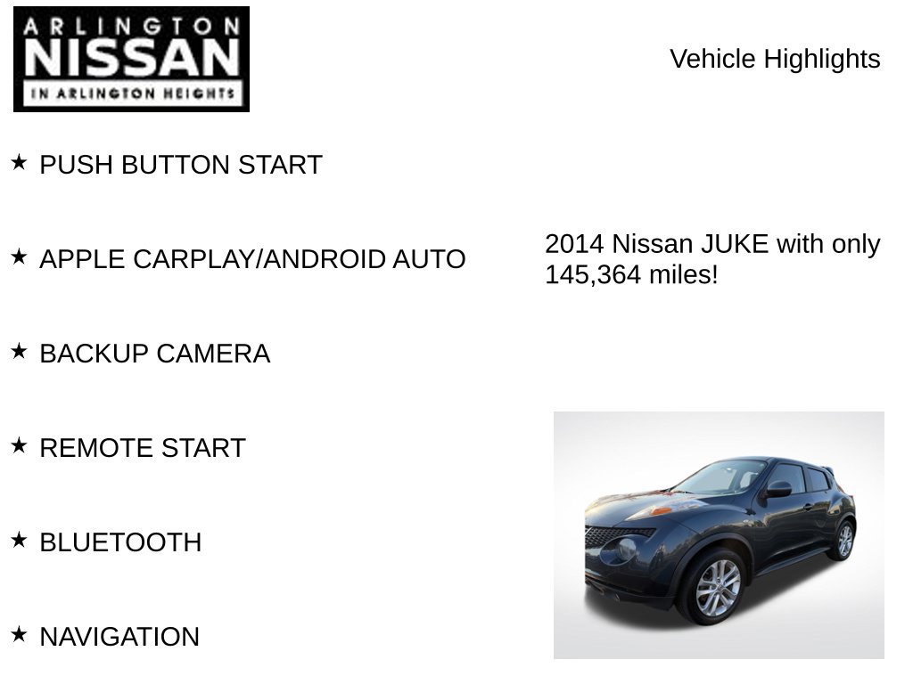 Used 2014 Nissan Juke SL AWD/4WD image 7