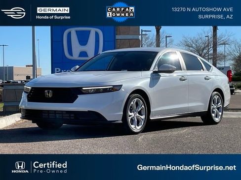 Certified 2025 Honda Accord LX image 1