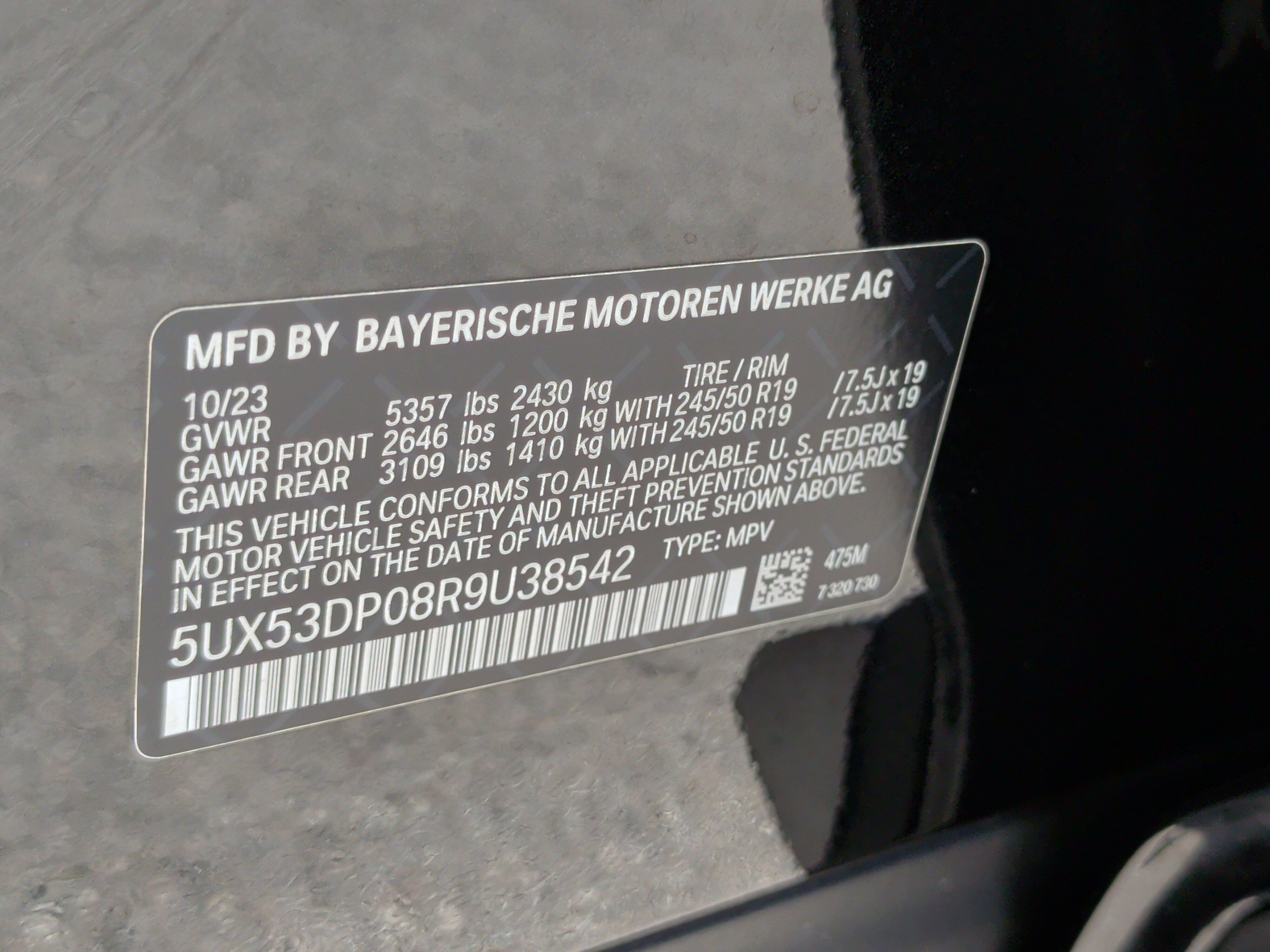 Certified 2024 BMW X3 xDrive30i w/ Premium Package AWD/4WD image 39