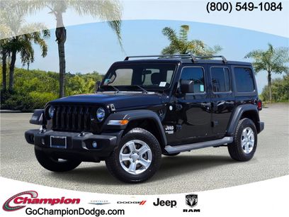 Certified 2019 Jeep Wrangler Unlimited Sport S