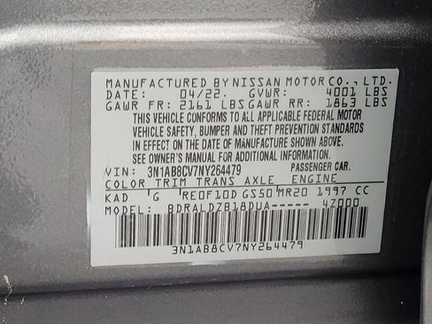 Used 2022 Nissan Sentra SV FWD image 33
