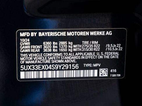 Certified 2025 BMW X6 xDrive40i image 39