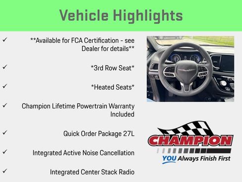 Used 2025 Chrysler Pacifica Select FWD image 6