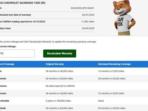 Used 2023 Chevrolet Silverado 1500 ZR2 w/ Technology Package image 85