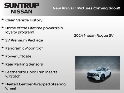 Certified 2024 Nissan Rogue SV w/ SV Premium Package AWD/4WD image 6