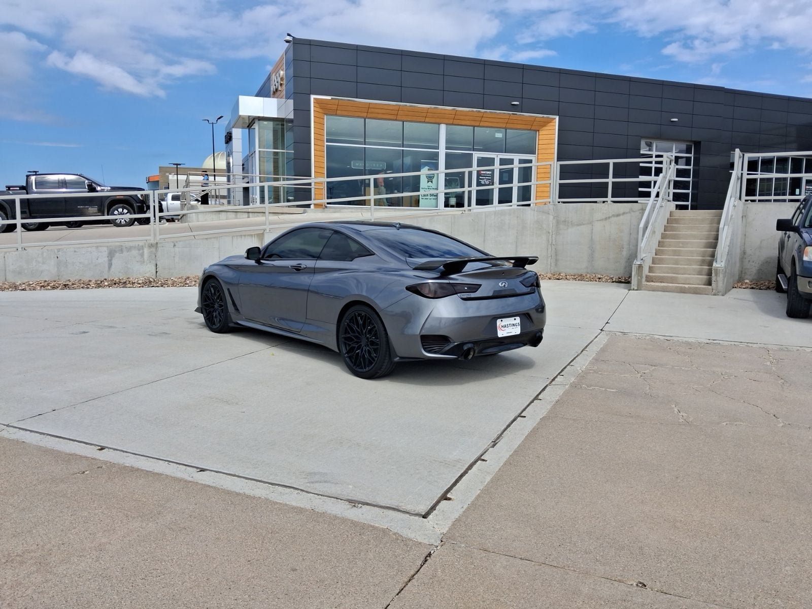 Used 2019 INFINITI Q60 Red Sport 400 w/ Cargo Package AWD/4WD image 3