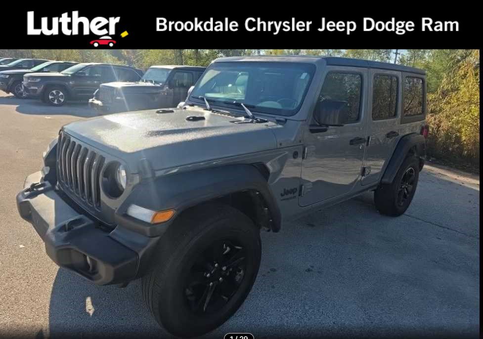 Used 2021 Jeep Wrangler Unlimited Sport AWD/4WD image 1