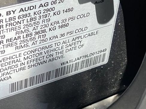 Used 2020 Audi Q7 2.0T Premium Plus w/ Premium Plus Package AWD/4WD image 37