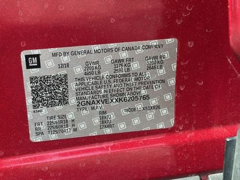 Used 2019 Chevrolet Equinox LT image 16