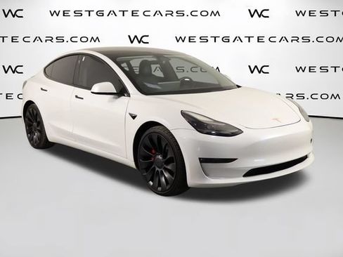 Used 2022 Tesla Model 3 Performance AWD/4WD image 42
