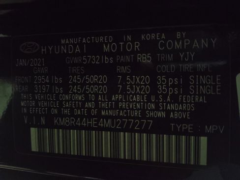 Used 2021 Hyundai Palisade SEL w/ Premium Package FWD image 33