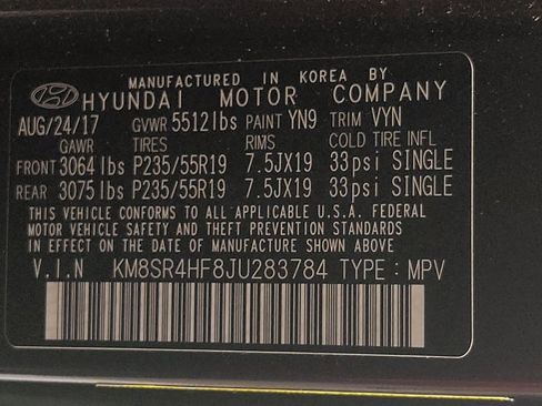 Used 2018 Hyundai Santa Fe Limited image 33