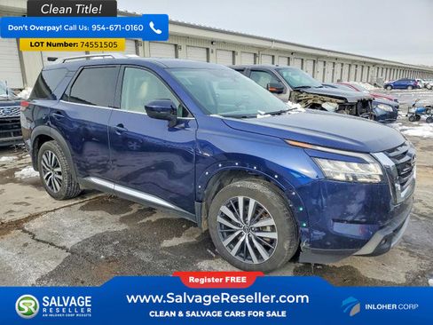 Used 2022 Nissan Pathfinder Platinum AWD/4WD image 5