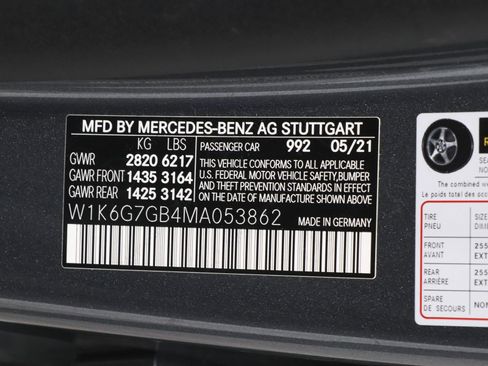 Used 2021 Mercedes-Benz S 580 4MATIC Sedan image 18